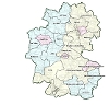 Image of Breckland District area map