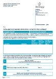Canvass Communication A Form. Is the electoral information correct on this form?