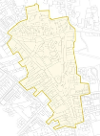 Map outlining the Swaffham Heritage Action Zone