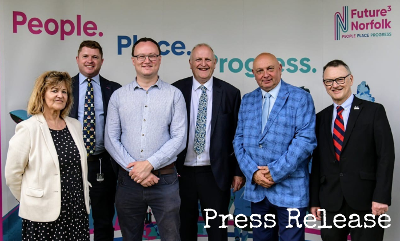 Future Norfolk partner council Leaders - homepage banner