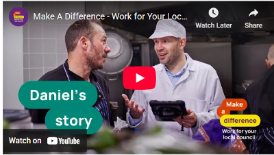 Make A Difference - Work for Your Local Council: Daniel's Story